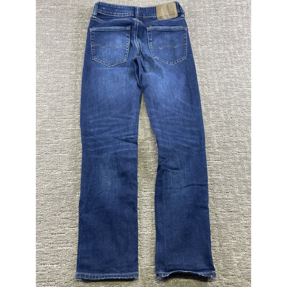 American Eagle Slim Straight Jeans Next Level Flex 26X 30 Denim Blue mens boys